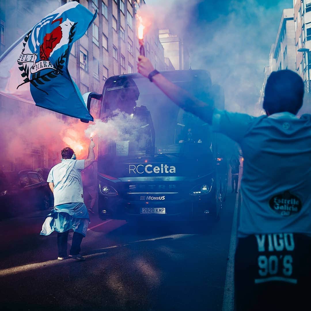セルタ・デ・ビーゴさんのインスタグラム写真 - (セルタ・デ・ビーゴInstagram)「Xuntos somos máis fortes. Xuntos somos Celta. 💪🔥 #ANosaReconquista continúa este domingo co #CeltaRealSociedad. Desde o recibimento ata o último minuto... 💙 TODOS CO CELTA! SEMPRE CELTA!」4月7日 7時38分 - rccelta