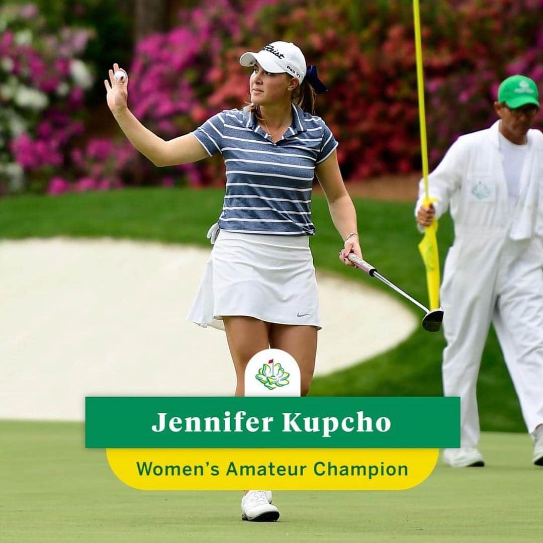 シャイエン・ウッズさんのインスタグラム写真 - (シャイエン・ウッズInstagram)「Congratulations @jenniferkupcho!!! This girl killed it.  What a day for women’s golf at Augusta National. @anwagolf #GoDeacs 🎩」4月7日 7時33分 - cheyenne_woods