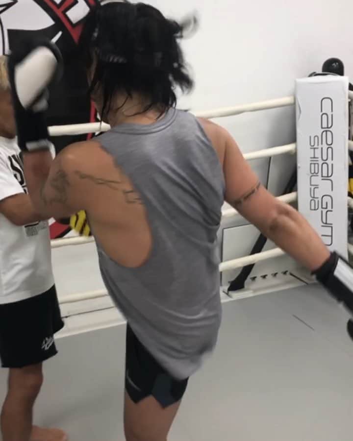 稲木ジョージのインスタグラム：「🤪🥊🔥 @caesargym_shibuya」