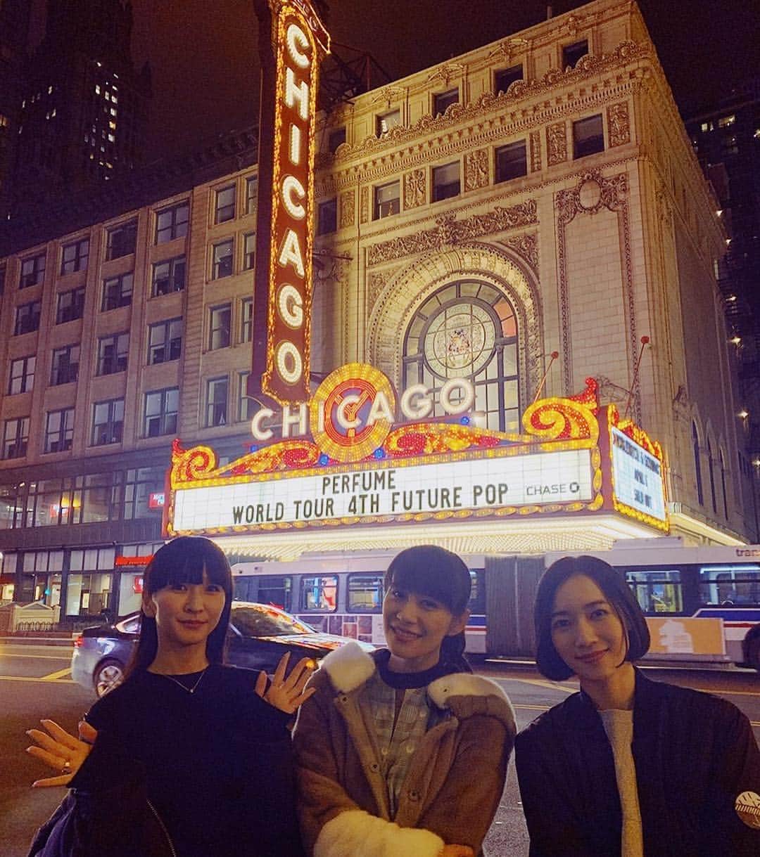 Perfumeさんのインスタグラム写真 - (PerfumeInstagram)「Chicago was magical last night. ✨ Getting ready for the Dallas show tomorrow! More tour info ↳  link in bio. #prfm #FuturePopTour 📸 Andy Argyrakis」4月7日 7時43分 - prfm_official