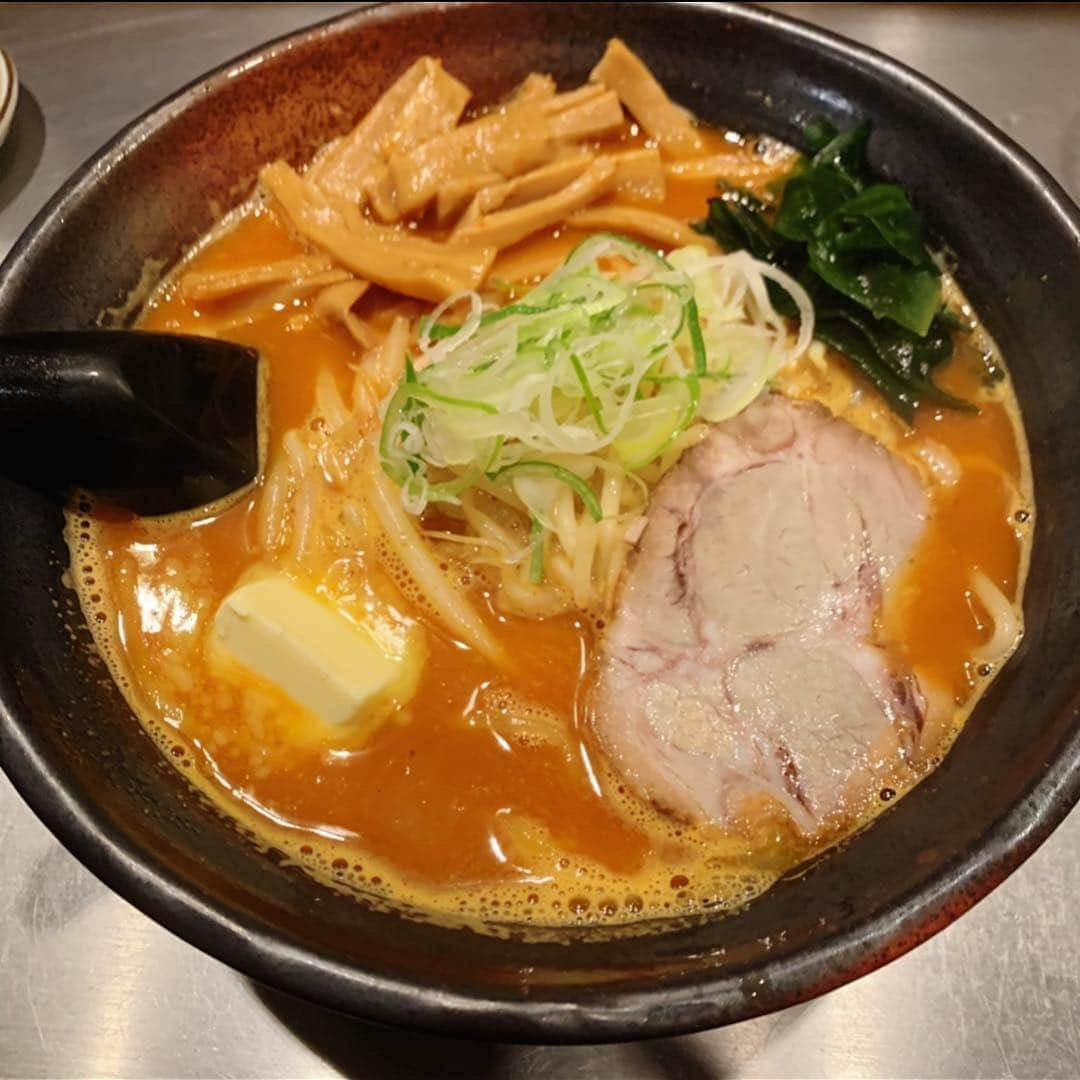 長澤茉里奈さんのインスタグラム写真 - (長澤茉里奈Instagram)「ひむろの鉄火麺らぶ🥰✌️❤ 安定の美味しさ🥰🥰 #北海道らぁ麺ひむろ  #ひむろ #鉄火麺 #バタートッピング #メンマ増し #長澤のらー活 #まりログ🐷」4月7日 8時30分 - marinanagasawa1008