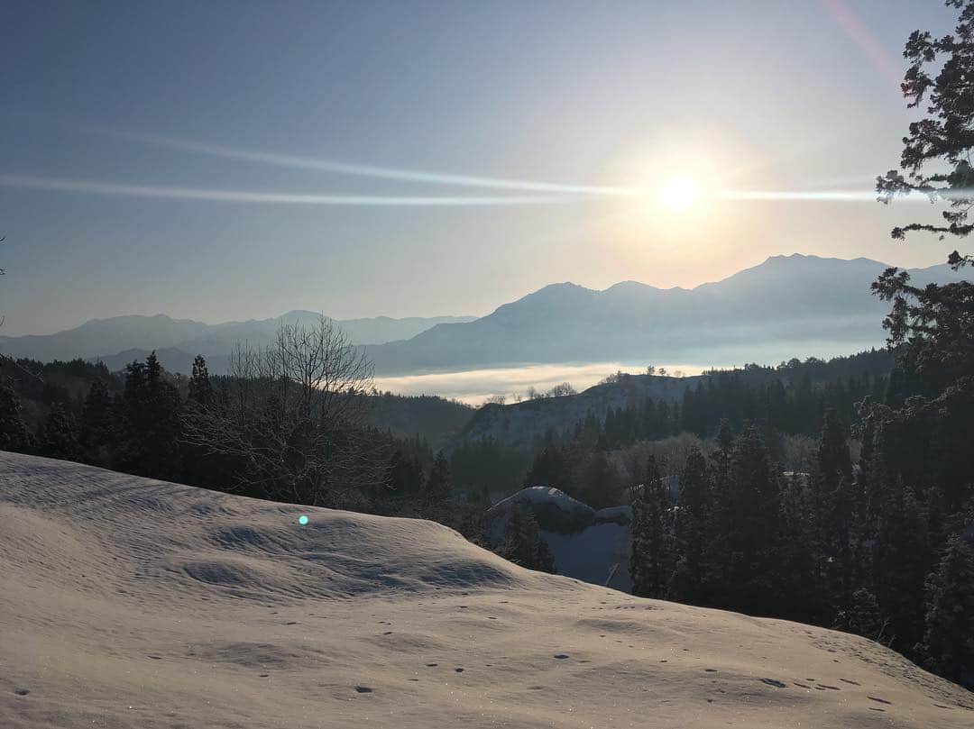 のインスタグラム：「. Satoyama Jyujyo 里山十帖 . 新潟はまだ雪景色 雪どけ水の脇から フキノトウが芽吹きはじめた山 春だな。 . 春は野点の茶会、炭焼き窯、ハイキング、野草摘み、  最高の水に米、発酵食品を存分に楽しめる食事 夏はホタル、冬はバックカントリーや、カマクラ  里山の独自のスタイルが、私は大好き。  周辺には八海山もあるし、八海山の日本酒各種、 "千年こうじ"もだいすきすぎ。 麹だいすき。 発酵食品は、腸内環境を整えて、お肌もツルツルに by @maiko_holistic_skin_clinic  心身共に元気になる場所。 食べすぎ注意！  #里山十帖 @satoyama10」
