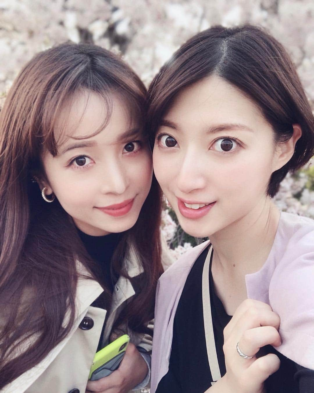 青木育日さんのインスタグラム写真 - (青木育日Instagram)「良い日曜日を♡  #sakura #weekend #cherryblossom#instagood #お花見 #桜 #🌸」4月7日 9時27分 - ikuhiaoki