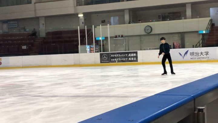 梶田健登のインスタグラム：「明治×法政 ON ICE ありがとうございました！拾い写真も使わせていただきます（ごめんなさい。。。） #やっぱり明治がナンバーワン  #練習時間延長からの3F #体力の低下が激しい」