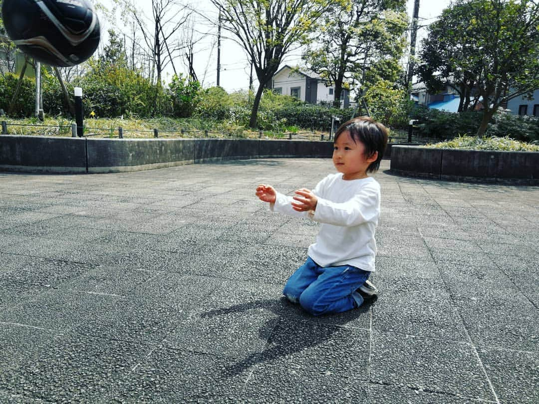 清野紗耶香さんのインスタグラム写真 - (清野紗耶香Instagram)「⚽#サッカーボール で#キャッチボール withお父さん👨  スワイプしてみてね⏩ 最後の顔😂😂😂😂 #4歳 #まめちょびん #ハロー赤ちゃん探検隊19年4月 #ベビーブック#ベビブにのろう #mamanoko#ママライフカメラ #comona #ikumama#hugkum #ままのて#子育てぐらむ#キッズモデル部 #ママタス#コドモノ #キズナ #親バカ部#instakids #ig_kidsphoto #kidsgram_tokyo #kids_japan #love_kodomo_japan #子供とお出かけ部#コズレ#hugmug」4月7日 19時11分 - seino_sayaka