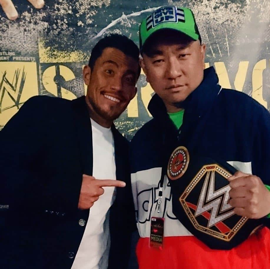 戸澤陽のインスタグラム：「Happy #wrestlemania 🎉 #プロレスあるある #プロレスは #むっちゃ痛い」
