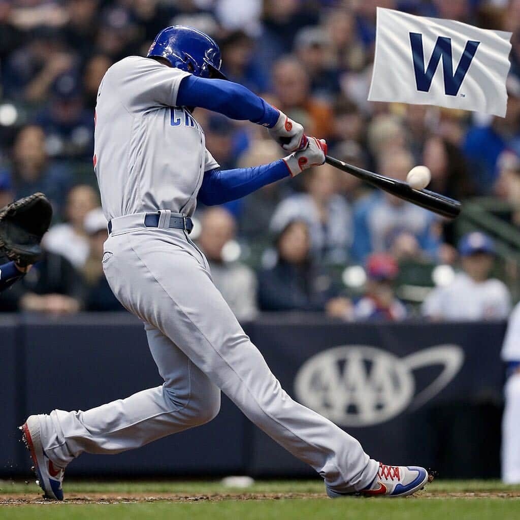 シカゴ・カブスさんのインスタグラム写真 - (シカゴ・カブスInstagram)「Cubs WHAT? Cubs WIN! #EverybodyIn」4月7日 12時24分 - cubs