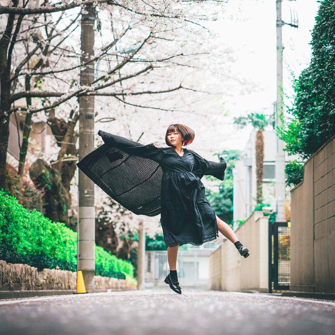 kenta_soyoungさんのインスタグラム写真 - (kenta_soyoungInstagram)「SAKURA DANCE. . . . . . #桜のダンス #ナンバーガール #omoideinmyhead . . . . model: @miki_shirahase」4月7日 13時16分 - kenta_soyoung