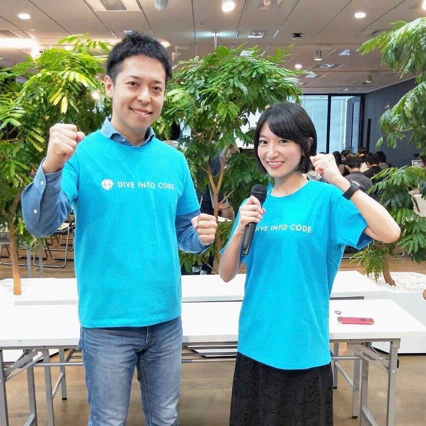 田原彩香さんのインスタグラム写真 - (田原彩香Instagram)「DIVE INTO CODE 　デモデイはじまりました！ diveintocode.jp/demoday  2019年４月7日（日）　13:00-15:00 懇親会　15：00-16：00 場所　渋谷ヒカリエ17F レバレジーズ株式会社セミナールーム 主催　株式会社DIVE INTO CODE 観戦　無料！ #dive_into_code」4月7日 13時34分 - taharaayaka