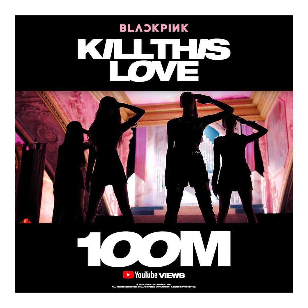 BLACKPINKさんのインスタグラム写真 - (BLACKPINKInstagram)「#BLACKPINK #블랙핑크 #KILLTHISLOVE #MV #100MILLION #YOUTUBE #YG」4月7日 14時20分 - blackpinkofficial