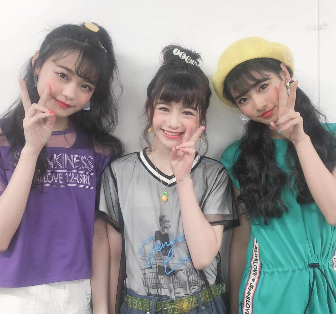 ニコ☆プチのインスタグラム：「. ジェニィ×ニコ☆プチイベント 1部に来てくれたみんな ありがとー💗  14:30ごろから2回目✌️ 次も楽しもうねー🎉  #ジェニィ #ジェニィラブ #ニコプチ #琴楓 #林芽亜里 #田中杏奈」