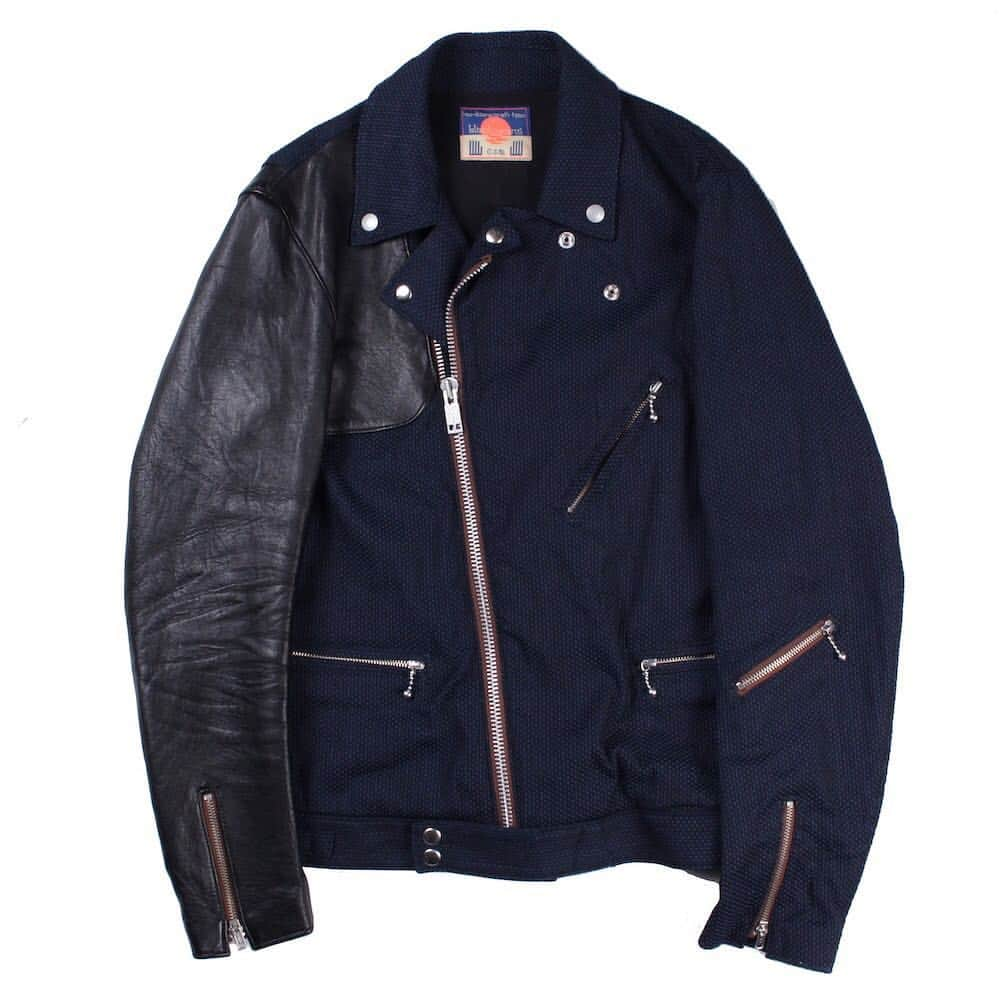 ブラックミーンズのインスタグラム：「Exclusive Collection for MUKTA 8 years Anniversary Dougi Riders Jacket @mukta」