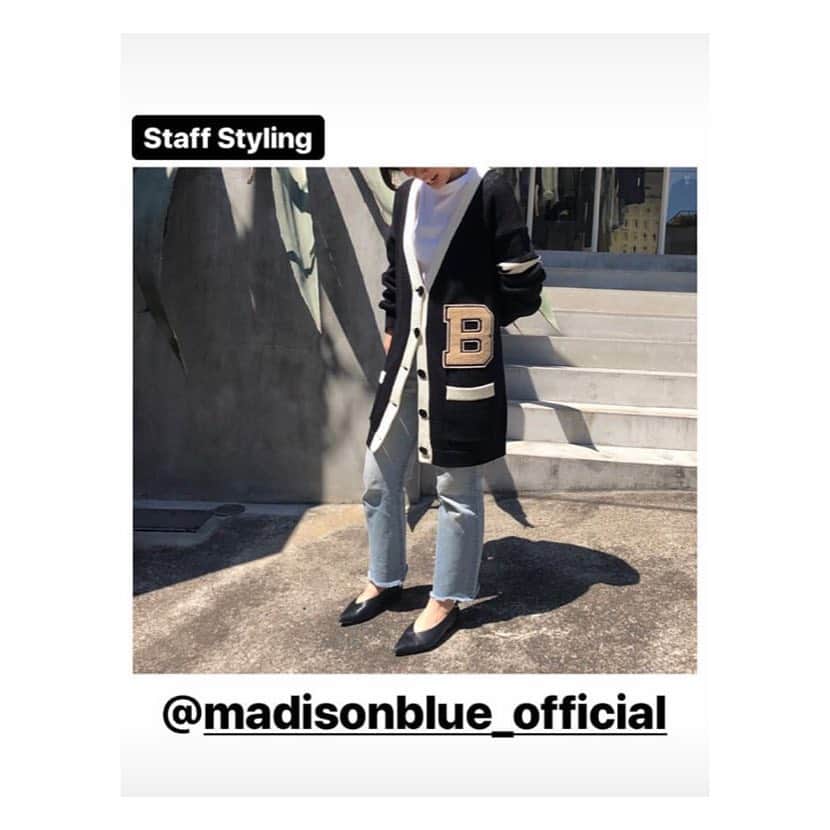 MADISONBLUEさんのインスタグラム写真 - (MADISONBLUEInstagram)「. . ”Staff Styling”﻿ ﻿ ﻿ Instagram内ストーリーにて、日々のStaff Stylingをご紹介しております。﻿ ﻿ フレッシュなスタイルを探すため、ご参考にして頂ければ嬉しいです！！﻿ 是非ストーリーもあわせてご覧くださいませ。﻿ ﻿ ﻿ #madisonblue#マディソンブルー﻿﻿﻿﻿ #marikonakayama﻿﻿﻿﻿ #omotesando﻿﻿﻿﻿ ﻿﻿﻿﻿ ﻿﻿﻿﻿ ﻿﻿﻿﻿ MADISONBLUE ﻿﻿﻿﻿ ﻿﻿﻿﻿ 〒150-0001﻿﻿﻿﻿ 東京都渋谷区神宮前4-19-3 1F﻿﻿﻿﻿ ‭tel:03-6434-9133‬﻿﻿﻿﻿ mail:‭info@madisonblue.net‬﻿﻿﻿﻿ ﻿﻿﻿﻿ open: 10:30〜19:00﻿﻿﻿﻿ close: Tuesday﻿﻿﻿」4月7日 17時38分 - madisonblue_official