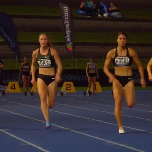 ライリー・デイのインスタグラム：「Having to withdraw from the 200m cause the body wasn’t right was extremely disappointing but excited for Japan this month 🇯🇵 congrats to my amazing racing buddies, so proud 🤩 📸 @qldathletics」