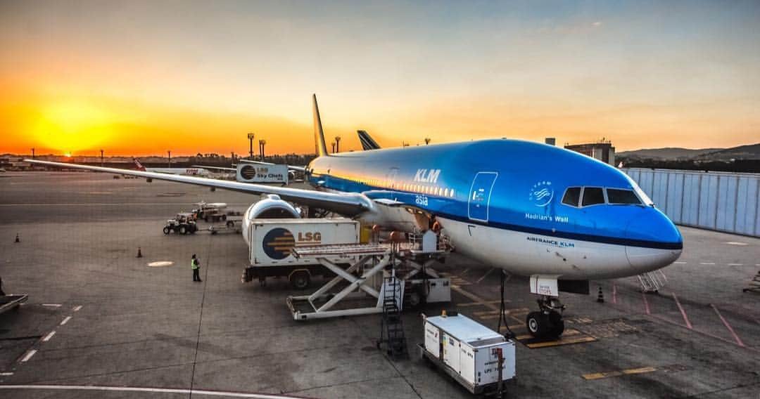 KLMオランダ航空のインスタグラム