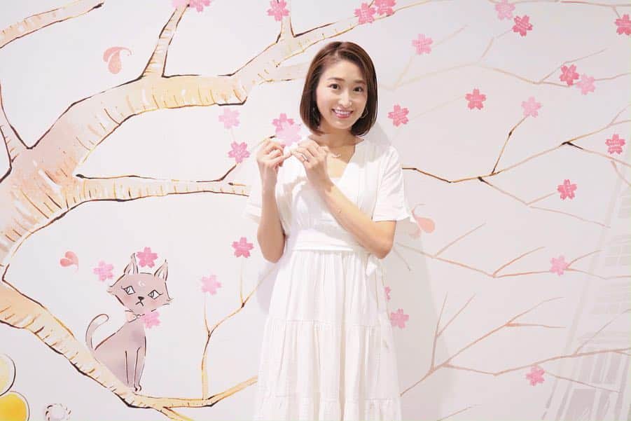 三井菜那さんのインスタグラム写真 - (三井菜那Instagram)「キラリトギンザ開催中の「SAKURAキャンペーン」に参加したよ🌸 ㅤㅤㅤㅤㅤㅤㅤㅤㅤㅤㅤㅤㅤ 特設エリア内で キラリトサクラのシールに願いごとを書いて、 そのシールを撮影して投稿したら、願いごとが叶うんだって〜🥳 キャンペーンに当たりますように🙏！ ㅤㅤㅤㅤㅤㅤㅤㅤㅤㅤㅤㅤㅤ 特設エリアは、 華やかで春らしくてかわいかったよ〜🐈💓 ㅤㅤㅤㅤㅤㅤㅤㅤㅤㅤㅤㅤㅤ  @kiraritoginza  #キラリトギンザ#kiraritoginza #キラリトサクラ #PR」4月7日 18時46分 - nana.0312