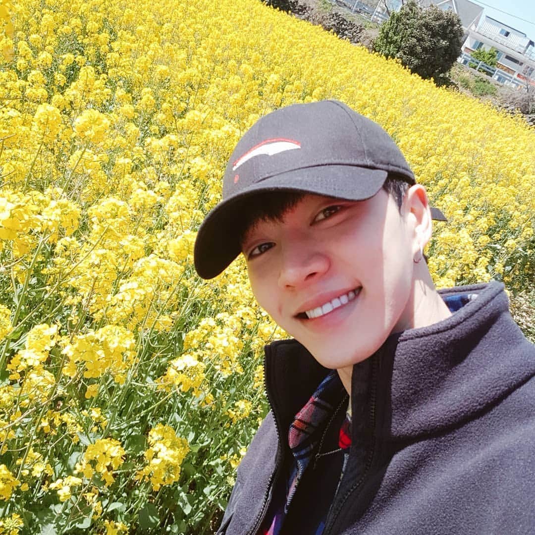 ギグァンのインスタグラム：「제주도😊」