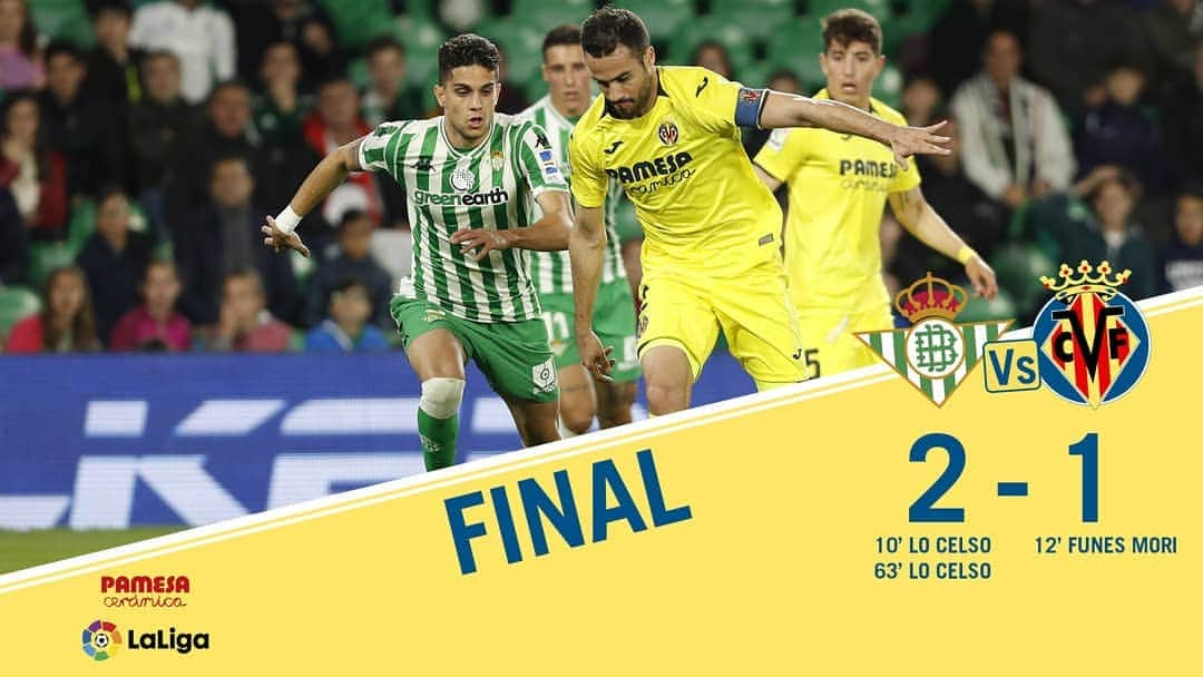 ビジャレアルCFさんのインスタグラム写真 - (ビジャレアルCFInstagram)「#RealBetisVillarreal | Derrota del #Villarreal ante el @realbetisbalompie. El gol amarillo lo anotó @funesmoriofi. Los amarillos tuvieron un penalti en el 89' que no pudo materializar @santicazorla. . #RealBetisVillarreal | #Villarreal lose against @realbetisbalompie. @funesmoriofi scored the Yellows’ goal. The Yellows had a penalty in the 89th minute but @santicazorla was unable to score.」4月8日 5時43分 - villarrealcf