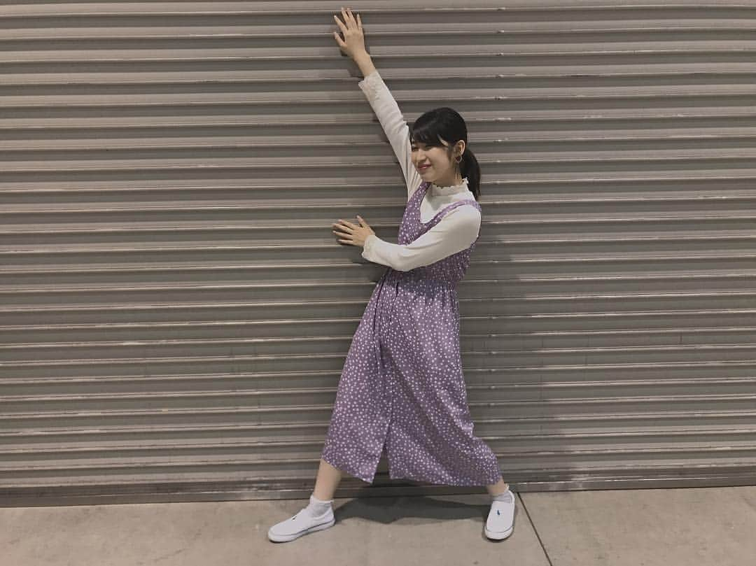 吉田華恋さんのインスタグラム写真 - (吉田華恋Instagram)「握手会ありがとうございました😊めずらしくむらさきのお洋服きたよ 💜  #握手会 #私服 #💜」4月7日 20時46分 - karen_yoshida_8