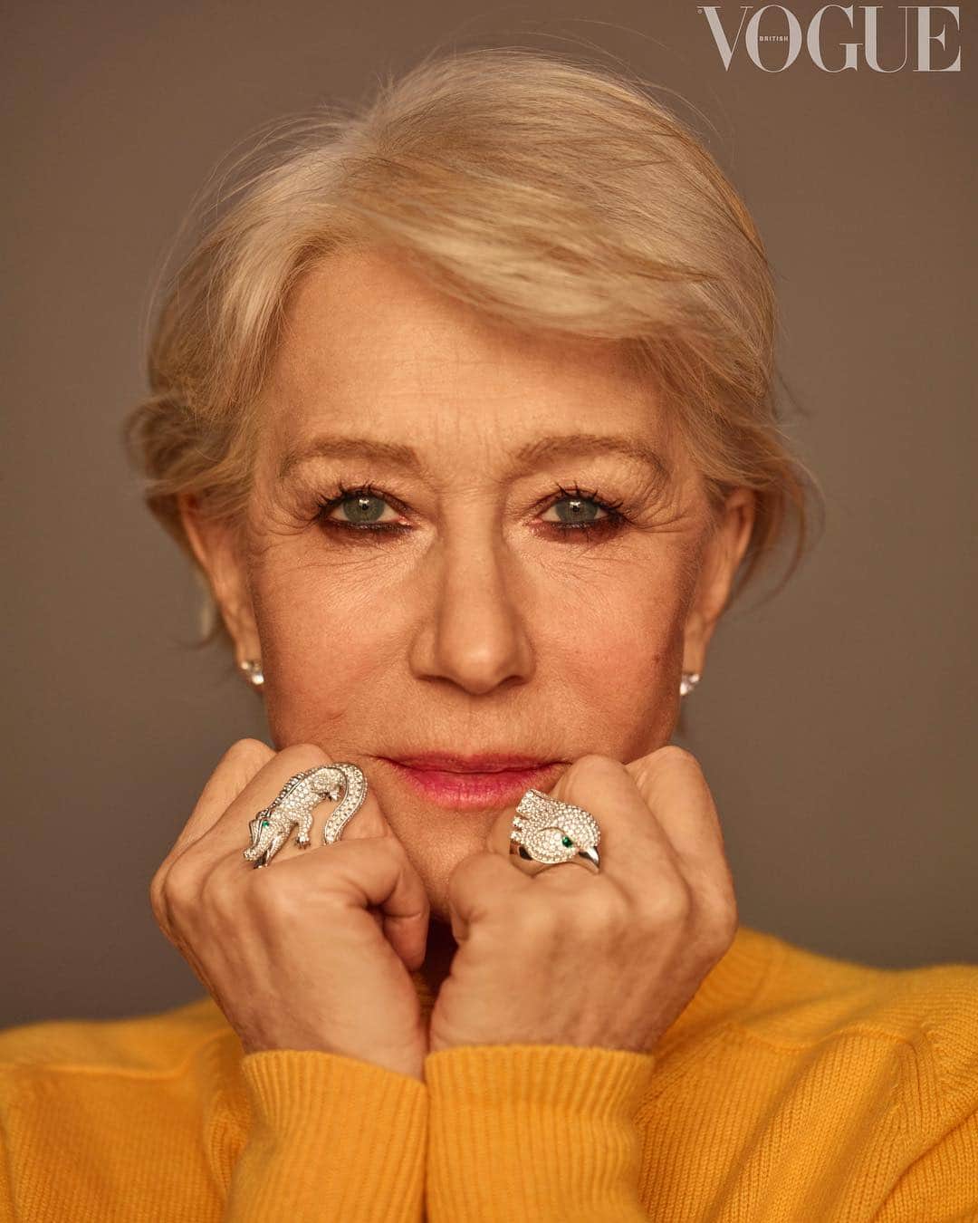 British Vogueさんのインスタグラム写真 - (British VogueInstagram)「When getting into character, the right make-up is essential. The ultimate beauty muse, @HelenMirren, 73, demonstrated its transformative power in The Non-Issue issue, the ageless special that comes with the May 2019 issue of #BritishVogue, on newsstands now. #BritishVoguexLOrealParis #AgeIsNoIssue  #HelenMirren photographed by @ThomasWhiteside and styled by @SimonRobins1000, with hair by @DickyCollins, make-up by @Alice___Lane and nails by @StephStoneNails.」4月7日 21時34分 - britishvogue