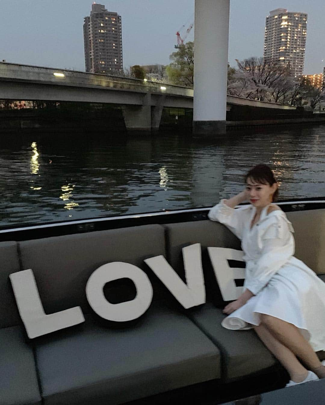 karen okajimaさんのインスタグラム写真 - (karen okajimaInstagram)「ㅤㅤㅤ ㅤㅤㅤ お花見クルージング🚢 夜桜も綺麗やったぁ🌸🌸 中之島から天満橋、桜ノ宮、大阪城とか 色々巡りながらのイタリアン😍 ㅤㅤㅤ  love Centralさんありがとうございました❤️ ㅤㅤㅤ #KPGRIVERCRUISE #夜桜」4月7日 22時14分 - karenokajima0318