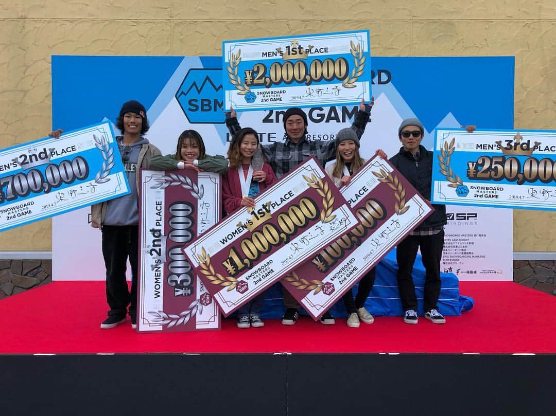 角野友基さんのインスタグラム写真 - (角野友基Instagram)「Snowboard masters 2nd game 準優勝しました！最高の大会をありがとうございます🙏🙏🙏 コニタンさんかっけかったっす🔥」4月7日 22時59分 - yukikadono