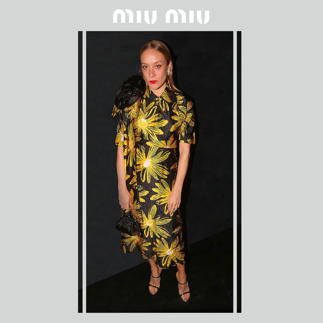 のインスタグラム：「@ChloeSSevigny in #MiuMiuSS19 during the Wooster Group's 2019 Spring Benefit at The Performing Garage on April 2nd, 2019 in New York City. #MiuMiuCelebrities」