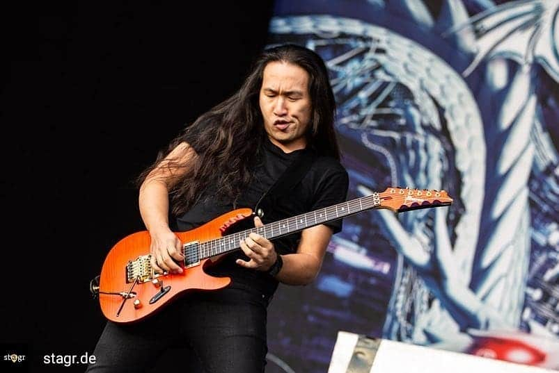 ハーマン・リさんのインスタグラム写真 - (ハーマン・リInstagram)「My guitars are like race cars to me. They evolve and get better through live testing on the road.  Reposted from @stagr.de -  @dragonforcehq live at @reloadfestivalofficial 2018🤘🏻- festival & concert infos on www.stagr.de •••••••••••••••••••••••••••• #festival #festivals #rockfestival #metalfestival #metalfest #reloadfestival #reload #reload2019 #reload2018 #reloadfestival2018 #reloadfestival2019 #dragonforce #hermanli #metal #metalhead #metalheads #metalband #metalfan #powermetal #dragonforcehq #dragonforceband #dragonforcefans #dragonforceontour #dragonforcelive #dragonforcetour #marchudson #extremepowermetal #geeanzalone #drummer #britishband #powermetal —— Werbung (unbezahlt)」4月8日 0時15分 - hermanli