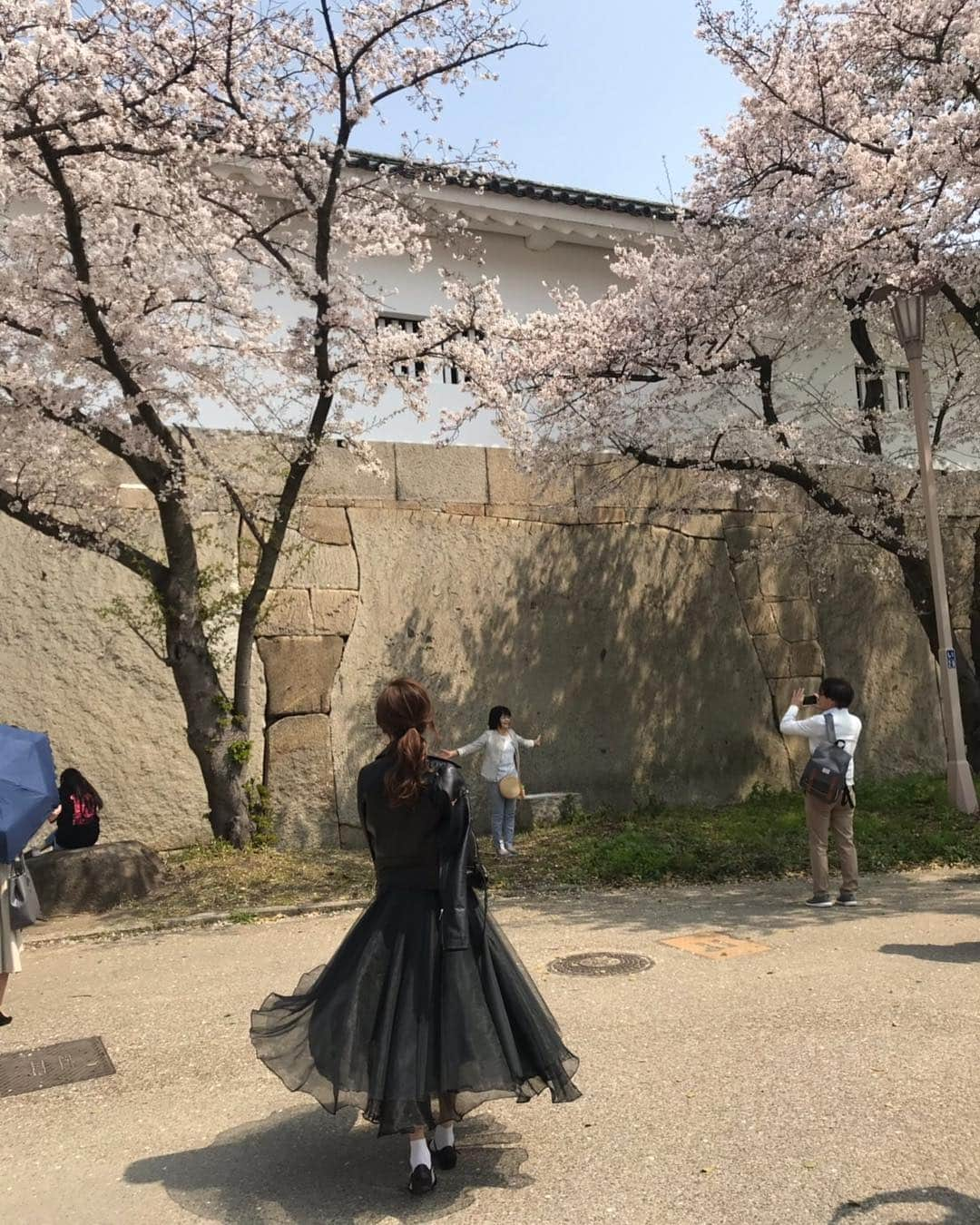 木村安梨沙さんのインスタグラム写真 - (木村安梨沙Instagram)「大阪城の桜が綺麗だった🌸」4月8日 0時43分 - arisa1208