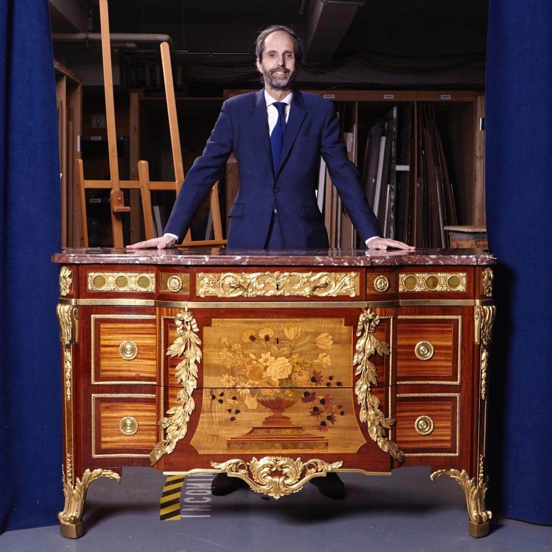 クリスティーズさんのインスタグラム写真 - (クリスティーズInstagram)「This commode represents a landmark moment in the career of Jean-Henri Riesener, one of the most celebrated cabinet-makers in 18th-century France.⠀ .⠀ ‘It’s a magnificent example of Riesener’s unparalleled technical skill,’ says William Strafford, our European Furniture and Decorative Arts specialist in New York.⠀ .⠀ ‘This commode would have served as an announcement piece. It was Riesener’s way of showing the French Court what he was capable of.’⠀ .⠀ Jean-Henri Riesener (1734–1806), 'A Louis XVI ormulu-mounted bois satiné, amaranth, sycamore and marquetry commode.' Estimate: $700,000-1,000,000.⠀ .⠀ The Desmarais Collection: A pied-à-terre in New York – 30 April at Christie's New York. ⠀ .⠀ @christiesinteriors #commode #cabinet #furniture #europeanfurniture #riesener #jeanhenririesener」4月8日 2時36分 - christiesinc