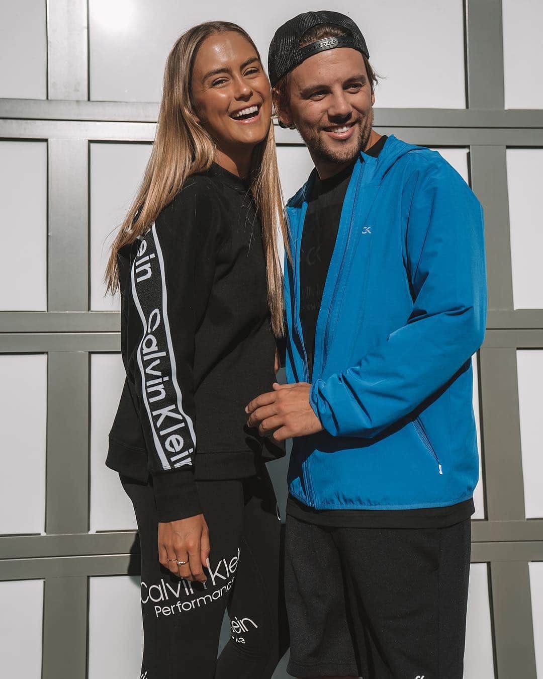 Calvin Kleinさんのインスタグラム写真 - (Calvin KleinInstagram)「New couple #workout gear is here, just in time for #Spring 🌼 @itsjoshmiller and @stephclairesmith get #STRONGINMYCALVINS in the latest styles from #CALVINKLEINPERFORMANCE. ⠀⠀⠀⠀⠀⠀⠀⠀⠀ ⠀⠀⠀⠀⠀⠀⠀⠀⠀ On her: our logo sweatshirt and joggers matching set. ⠀⠀⠀⠀⠀⠀⠀⠀⠀ ⠀⠀⠀⠀⠀⠀⠀⠀⠀ On him: the hooded windbreaker jacket and Prism reflective shorts. ⠀⠀⠀⠀⠀⠀⠀⠀⠀ ⠀⠀⠀⠀⠀⠀⠀⠀⠀ Shop now ➡️ Link in bio [Asia].」4月8日 3時19分 - calvinklein