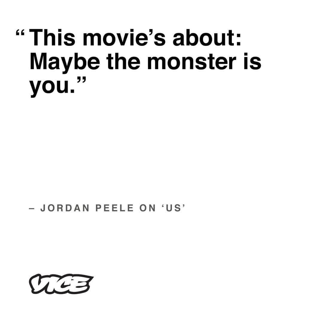 VICEさんのインスタグラム写真 - (VICEInstagram)「Jordan Peele explained the bonkers twist at the end of 'Us.' 🎬 😨 Link in bio.」4月8日 4時00分 - vice