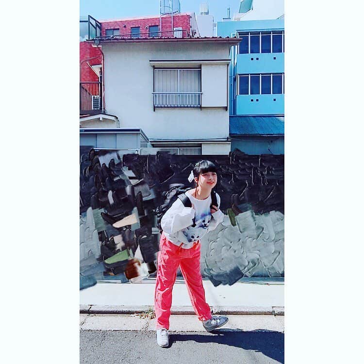 甘楽さんのインスタグラム写真 - (甘楽Instagram)「#ヨネコーデ #上着いらん #うれしい」3月15日 13時17分 - n__feni