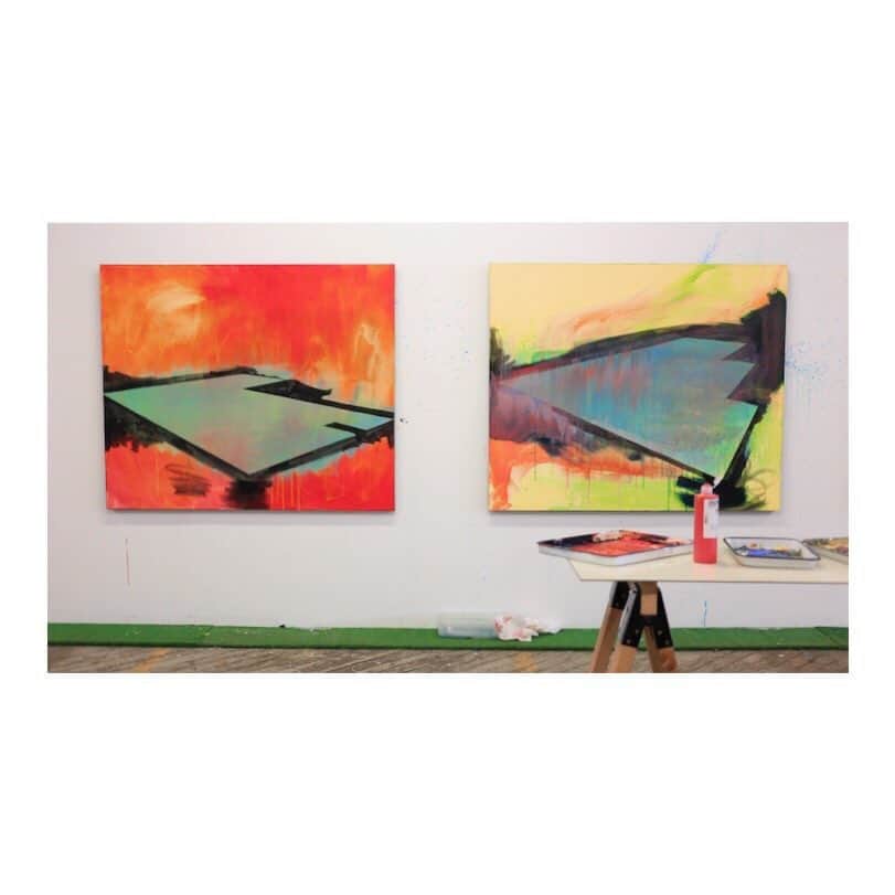 Robert Bingamanのインスタグラム：「Studio, 2015.」