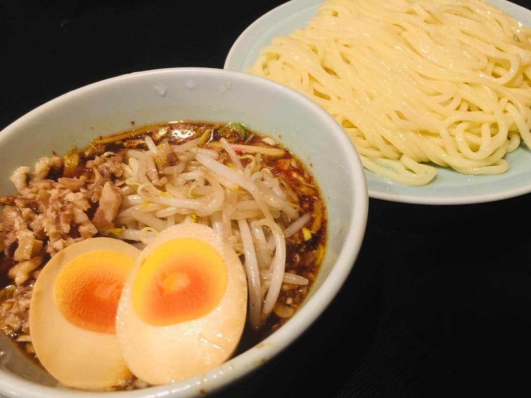 川崎麻世さんのインスタグラム写真 - (川崎麻世Instagram)「青森の知る人ぞ知るつけそば屋『なりや』これは忘れられない美味さ‼️残ったスープに追い出汁で青森の煮干しの出汁を加えて頂く。これがまた美味い😋また行きたい店‼️」3月15日 10時52分 - mayokawasaki