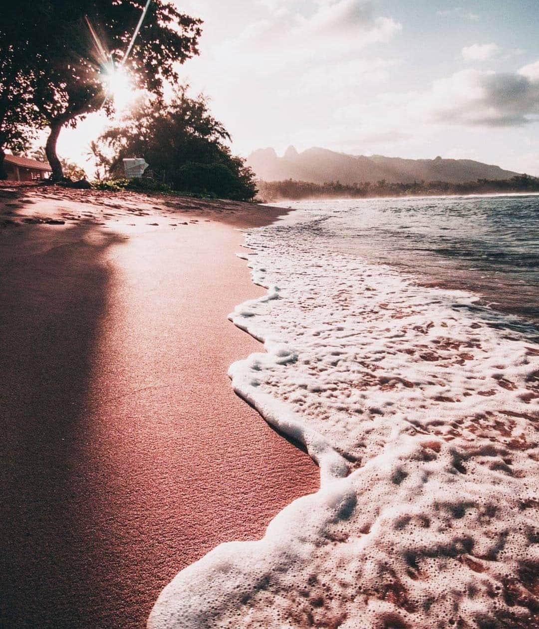 のインスタグラム：「Happy Aloha Friday 🤙🏽 @moodaloha Beach, please 🏖 Kauai, Hawaii⠀ Photo by @mrs_mandyann⠀ #moodaloha」
