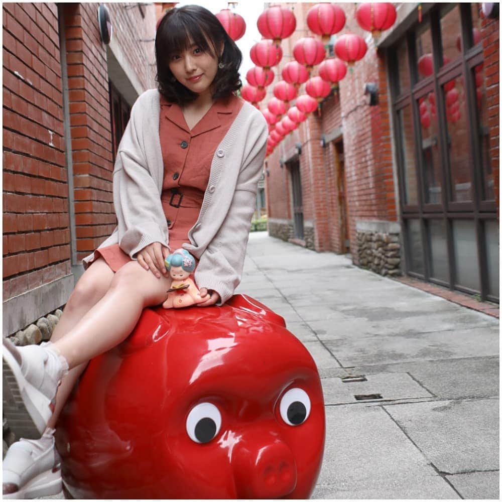 おたべ Instagram officialのインスタグラム：「ぶたさん @nacky_k829  国立伝統芸術中心宜蘭園区  宜蘭縣五結鄉五濱路二段201號」
