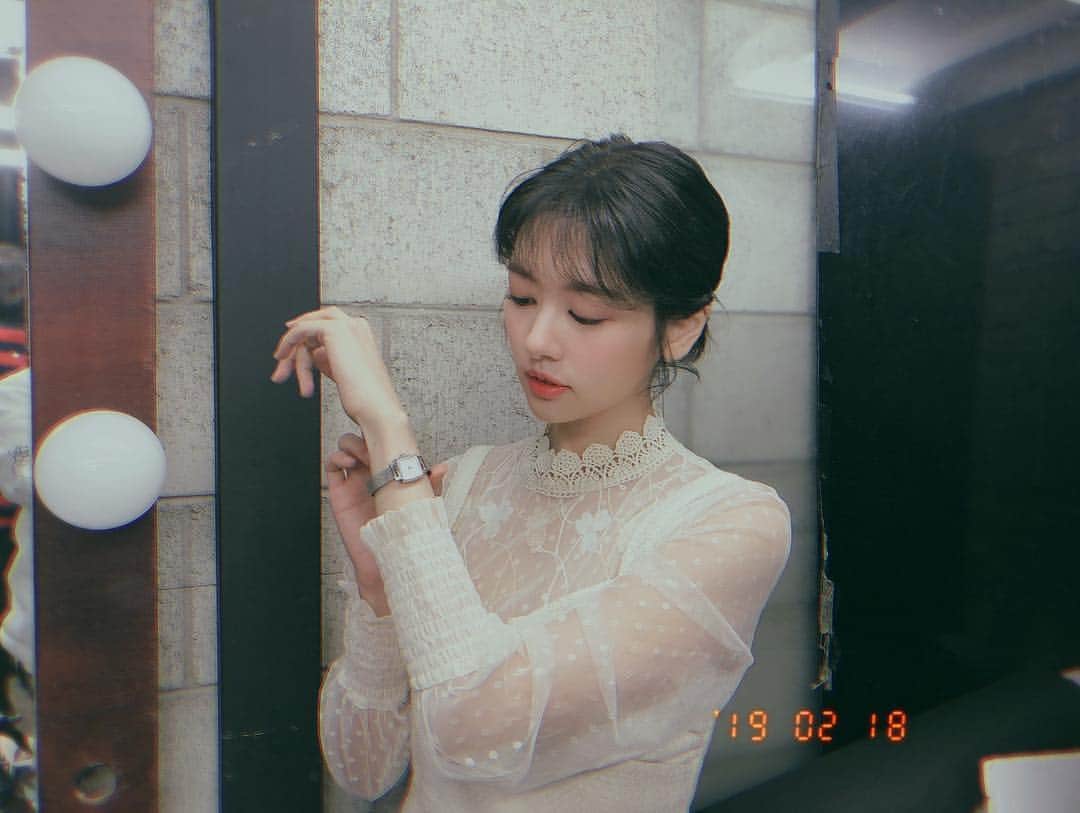 チョン・ソミンのインスタグラム：「⌚️러블리 티쏘🎀 @tissot_official」