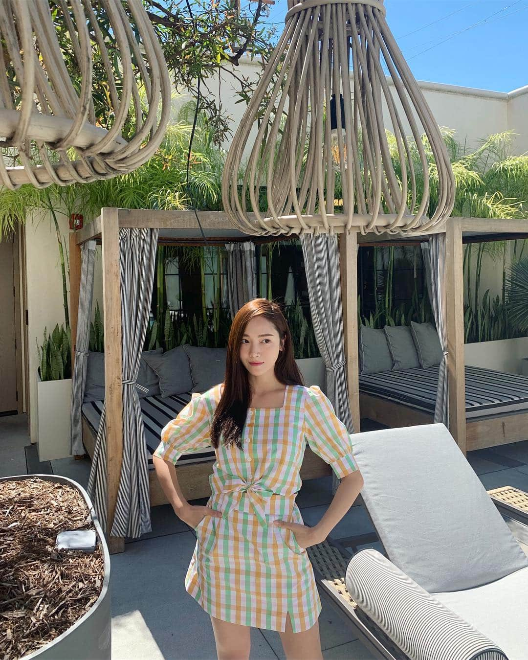 ジェシカ さんのインスタグラム写真 - (ジェシカ Instagram)「Happy to be back in LA! ☀️🌈🌴✨」3月15日 15時30分 - jessica.syj