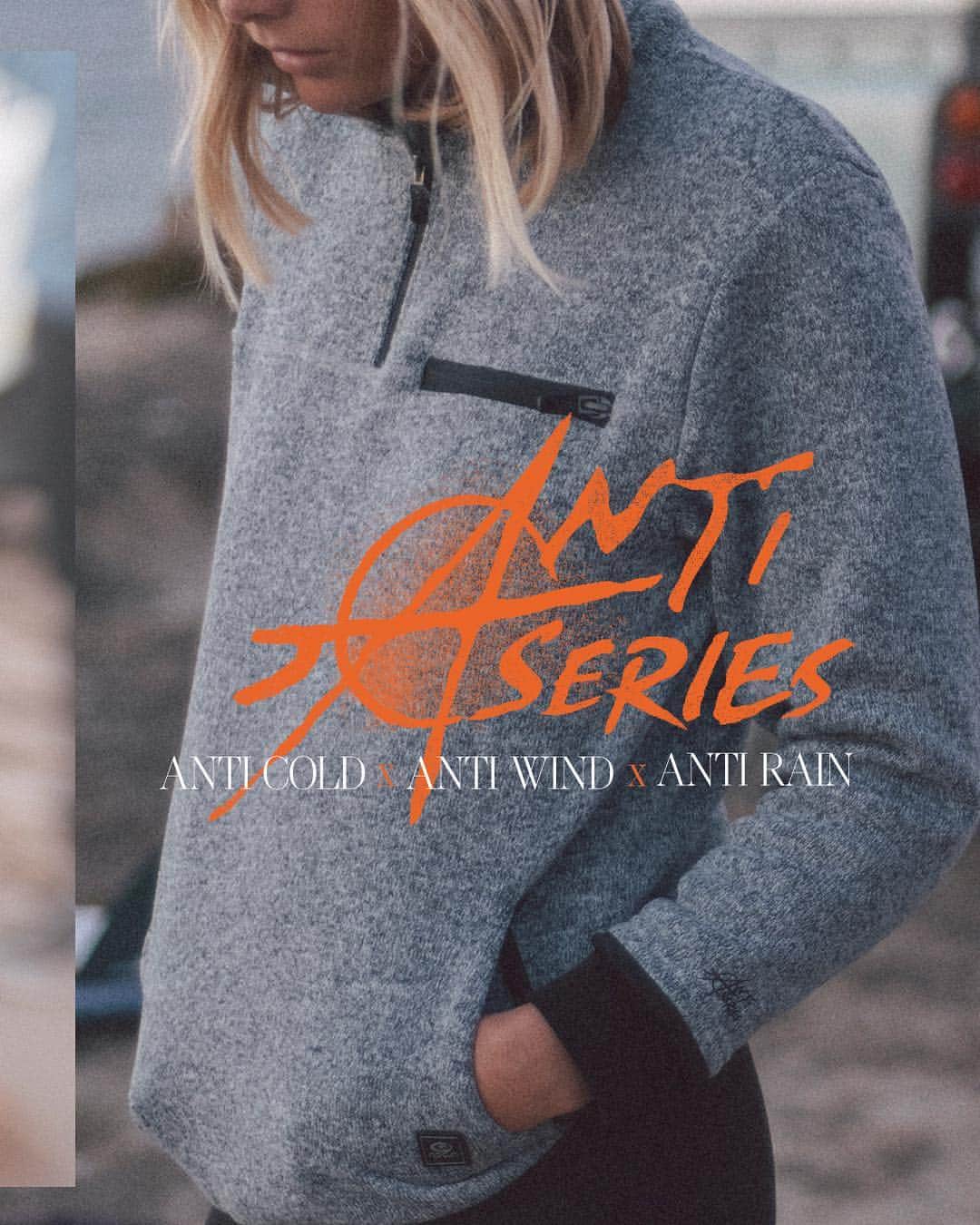 Rip Curl Australiaさんのインスタグラム写真 - (Rip Curl AustraliaInstagram)「Toasty 🔥 @melodie.shakespear repping the Polar Fleece lined #AntiSeries Crew... as warm as it gets | @ripcurl_women」3月15日 16時49分 - ripcurl_aus