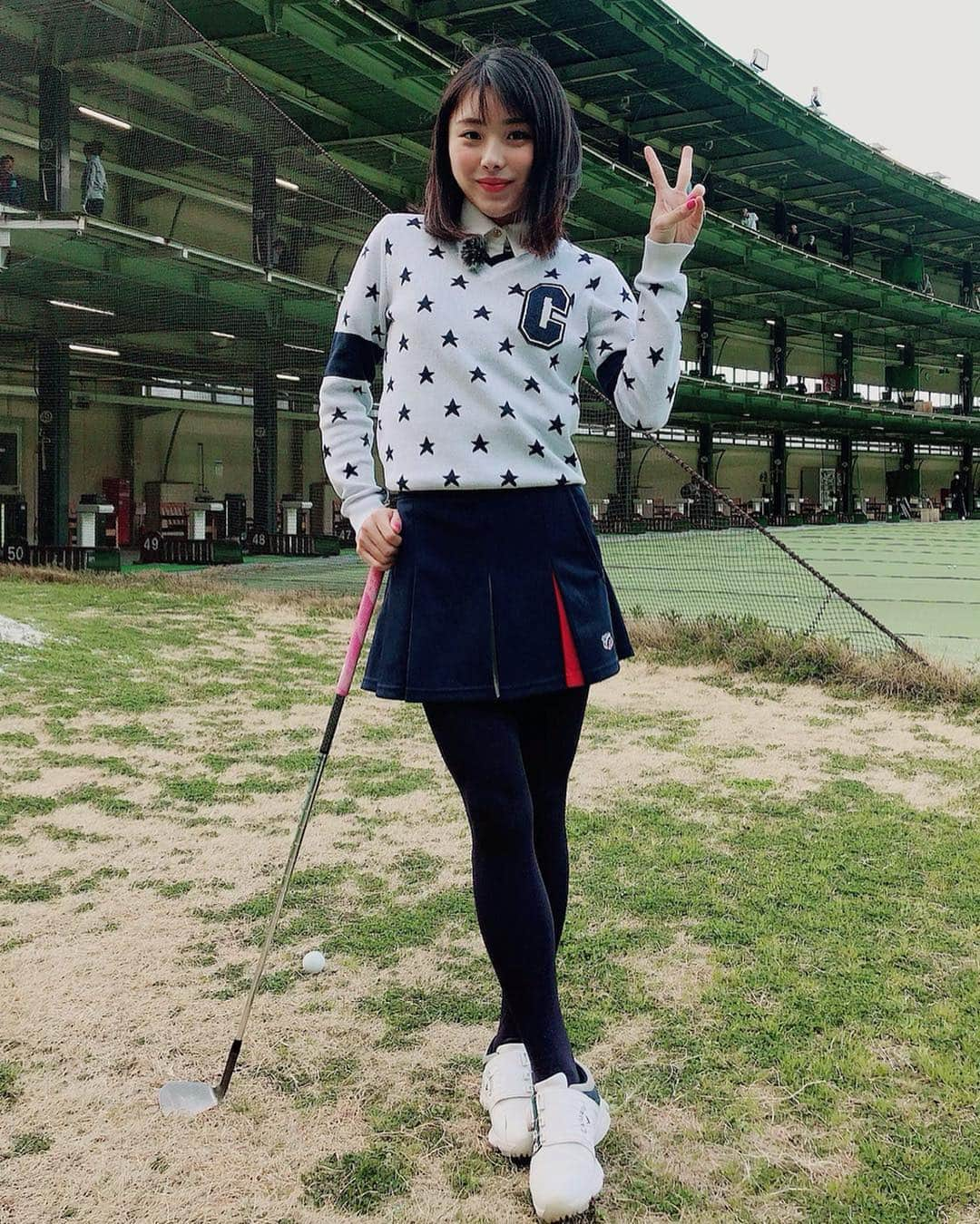 野田すみれさんのインスタグラム写真 - (野田すみれInstagram)「. . @golf_condor  今日も楽しい撮影ができました📸 全150打席・全長230ヤードの 三浦半島最大級のゴルフ練習場です🏌️‍♀️⛳️ . . . #横須賀グリーンゴルフ  #callawaygolf  #callawayapparel  #コンドル　 #コンドルゴルフ　 #ゴルフ練習場　 #打ちっぱなし　 #ゴルフ #condor」3月15日 17時50分 - sumire0208