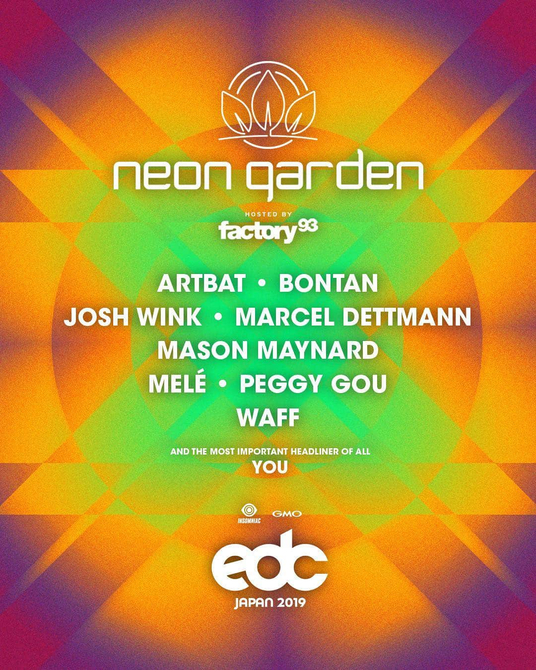 EDC Japanさんのインスタグラム写真 - (EDC JapanInstagram)「ステージ別ラインナップを発表致します！ ⠀ Announcing the line up by stage!! #EDCJapan #cosmicBEACH  #neonGARDEN」3月15日 18時01分 - edc_japan