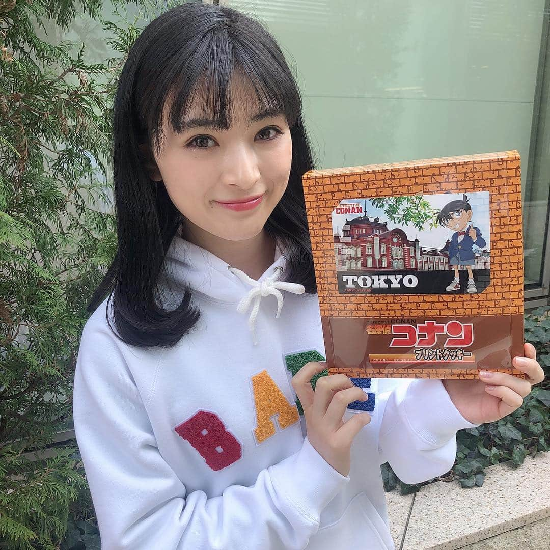 優希美青さんのインスタグラム写真 - (優希美青Instagram)「大全力失踪のアフレコ現場で、ホワイトデーにかわいいお返しいただきました🙈💕 . まさかのコナンくんでビックリ！！ . とっても幸せです♡ ありがとうございます！！！！ . 頑張って作ってよかったなぁって思いました☺️ . #大全力失踪 #名探偵コナン #コナン」3月15日 17時54分 - mio_yuki