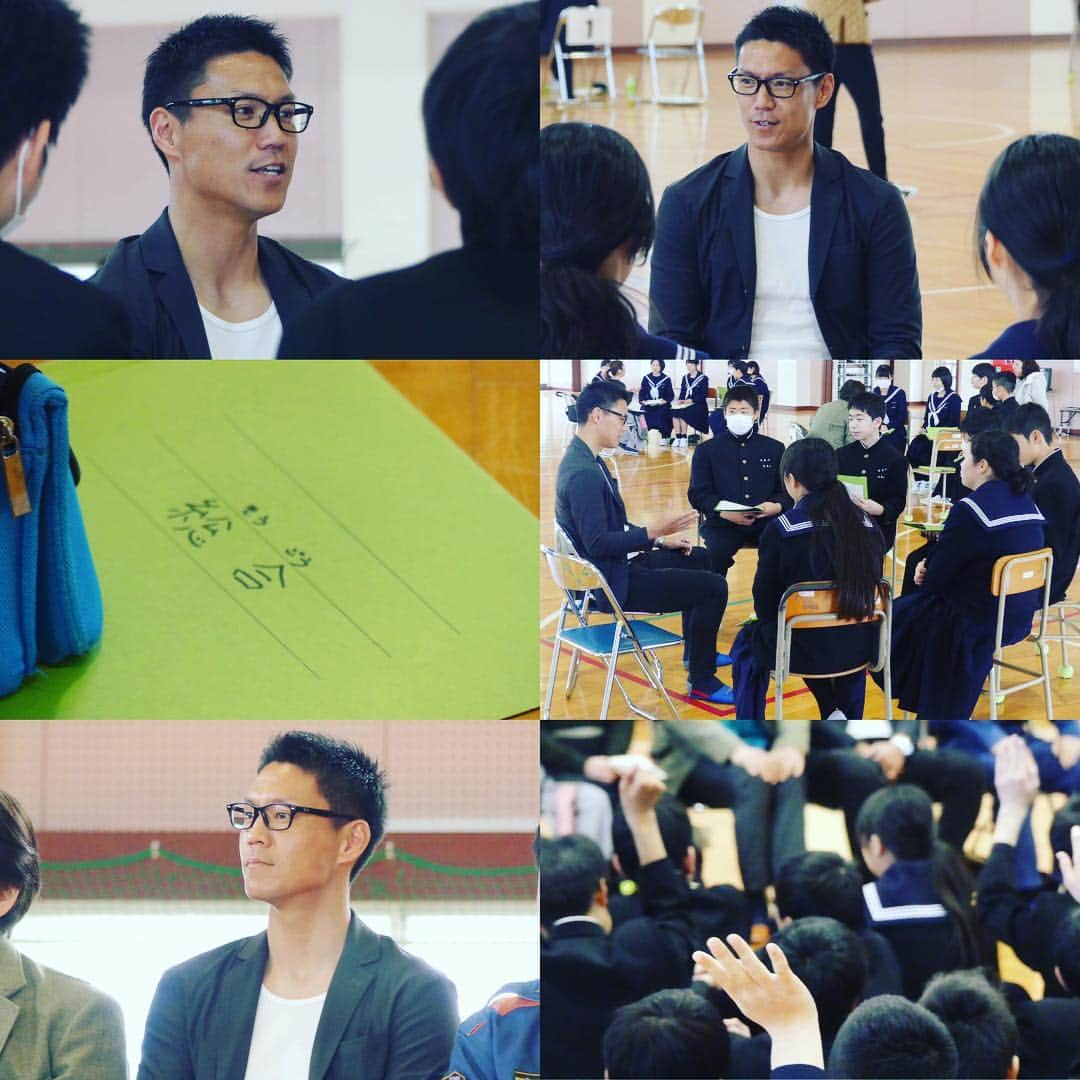 赤星拓さんのインスタグラム写真 - (赤星拓Instagram)「総合の学習 #中学生 #職業について #スポーツ担当 #何かを伝える #何か伝わる #今自分に出来ること #全てに恩返し #まず行動 #ありがとう」3月15日 18時41分 - akahoshi.taku_1