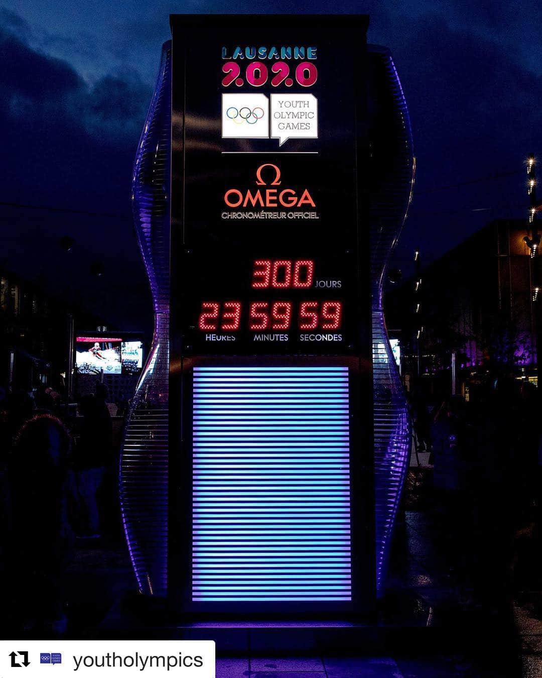 olympiadaさんのインスタグラム写真 - (olympiadaInstagram)「Тем временем до Юношеских Олимпийских игр #Lausanne2020 осталось всего 300 дней! ⠀ @lausanne2020 😍 @olympicchannel @olympics @omega」3月15日 18時46分 - olympia_da