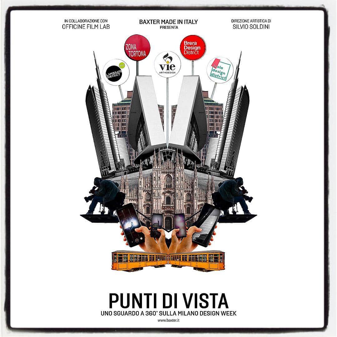 Baxterさんのインスタグラム写真 - (BaxterInstagram)「“What happens in Milan during the Salone del Mobile?” Baxter presents PUNTI DI VISTA, a project organized with @officine_farecinema in the Lombard capital, aimed at young filmmakers. The selected filmmakers will shoot some videos at the Milan Design Week with the ultimate aim of telling about the unusual points of view of the event and of the city itself with its protagonists. The clips will become an integral part of a final documentary film, produced with the support of professionals in the world of high-prestigi movies. STAY TUNED! YOU CAN’T MISS IT ✨ #baxtermadeinitaly #baxter #madeinitaly #leather #italiandesign #interiordesign #design #style #beautiful #news #luxury #handmade #inspiration #tradition #friday #fridays #fridaymood #milano #milandesignweek #fuorisalone #documentaryfilm #archiproducts #archilovers #picoftheday #photooftheday #bestoftheday #instadaily #instagood #instamood #followus」3月15日 18時57分 - baxtermadeinitaly