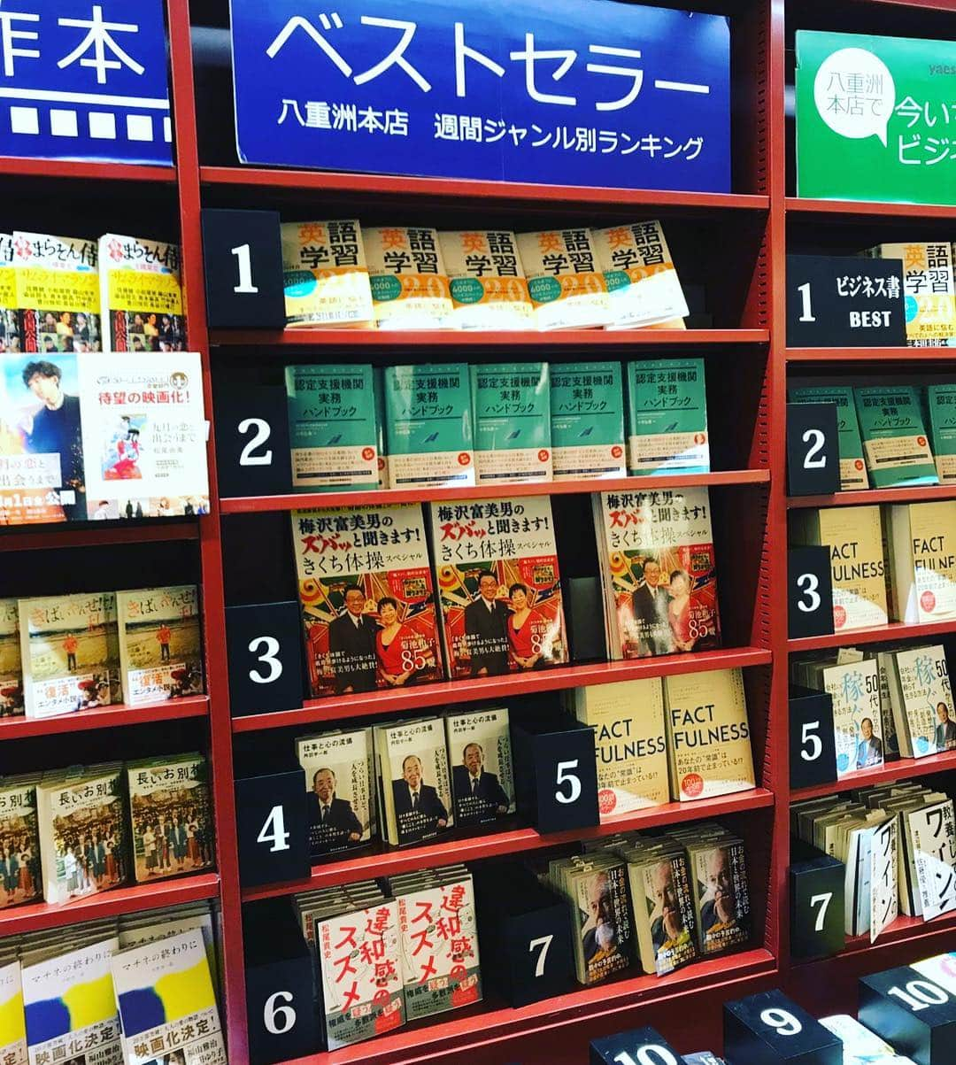 松尾貴史さんのインスタグラム写真 - (松尾貴史Instagram)「八重洲ブックセンターの、ベストセラー6位、一般教養書部門で1位になりました！  有難うございます。 #違和感のススメ #毎日新聞出版  #松尾貴史 著 #八重洲ブックセンター」3月15日 19時13分 - kitsch.matsuo