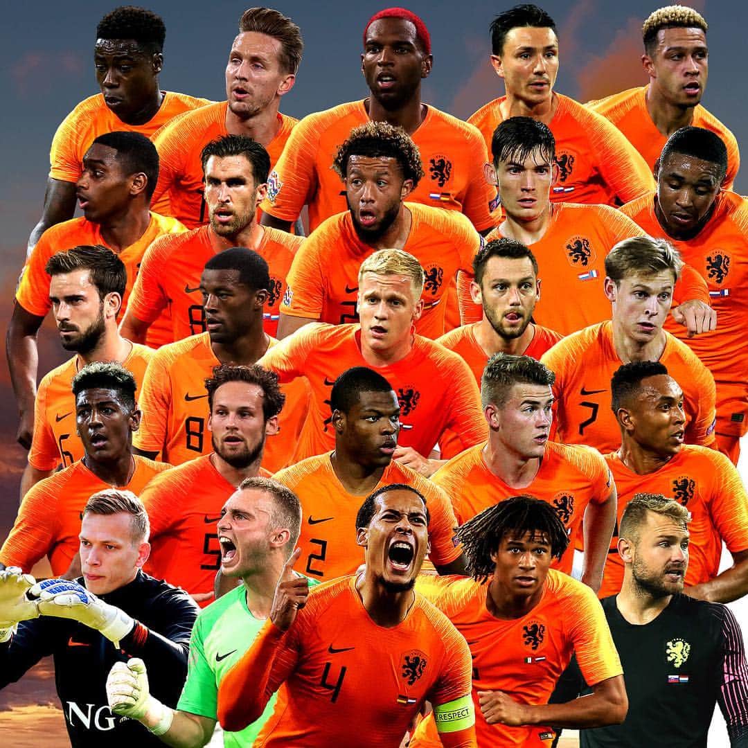 サッカー オランダ代表チームさんのインスタグラム写真 - (サッカー オランダ代表チームInstagram)「Het begint nu! Deze 2️⃣5️⃣ spelers trappen de kwalificatiereeks af. #hetbegintnu #euro2020 #selectie #nederlandselftal #nedwru #neddui #onsoranje」3月15日 20時01分 - onsoranje