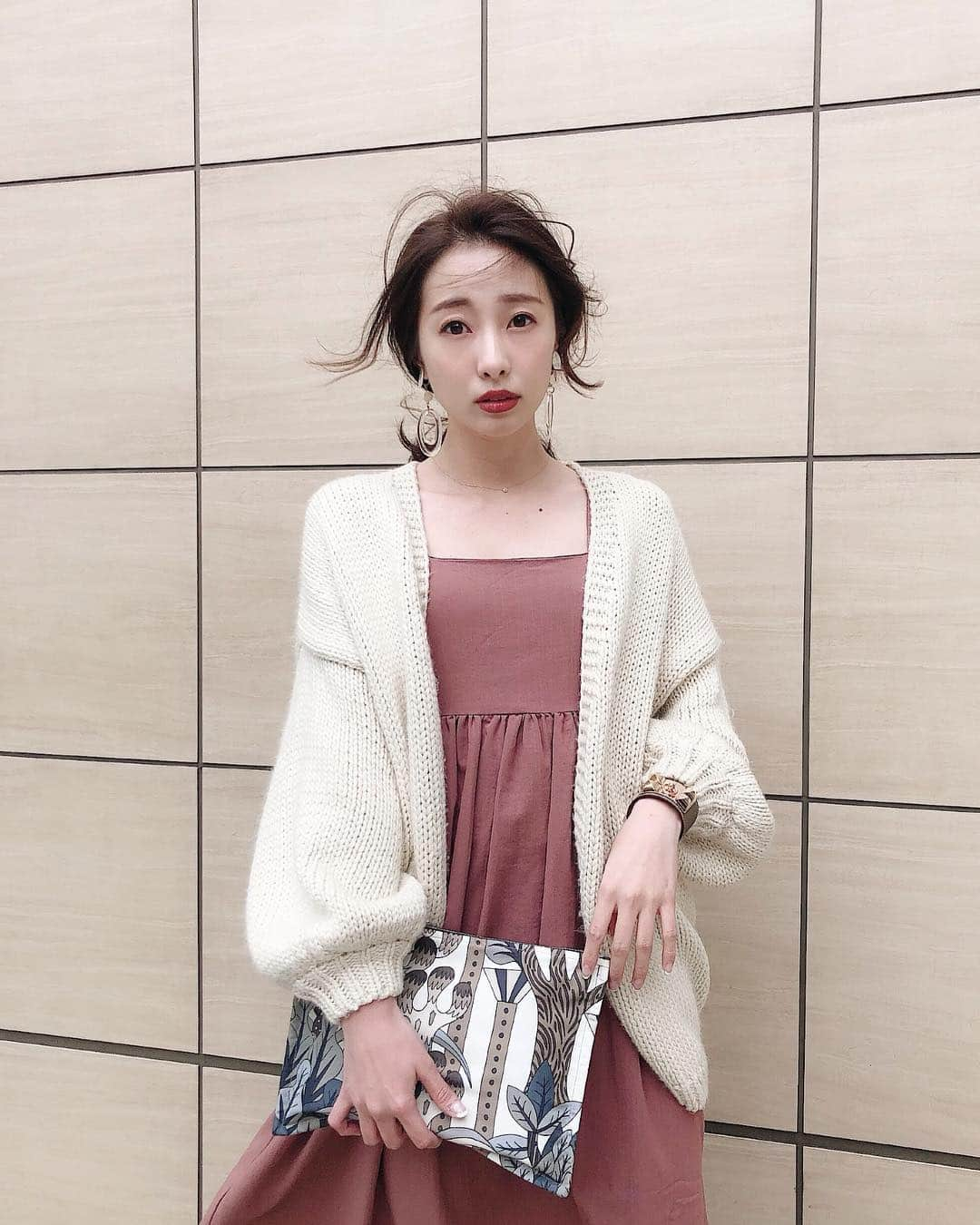 冨張愛さんのインスタグラム写真 - (冨張愛Instagram)「Brown coordinate☺︎ このワンピ 夏になったら1枚で着たいな...♡ 157cmと身長が低めなのですが @titivatejp は丈もぴったりなものが多くて ありがたい🙈💭✨ * onepiece ... #titivate #instagood #coordinate #ootd #outfit #fashion #instafashion #titivatestyle #코디네이트 #패션 #카메라 #157cmコーデ #コーディネート #コーデ #ファッション #今日のコーデ #春服 #春コーデ #ティティベイト #バックリボンエプロンワンピース #ワンピース #レギンス」3月15日 20時34分 - megumitomihari