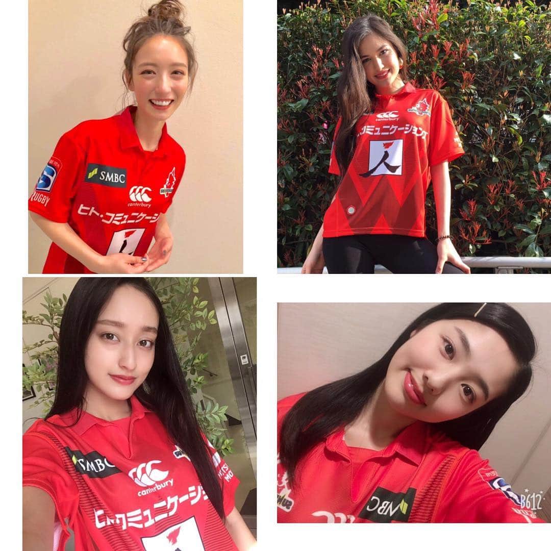 のインスタグラム：「明日3月16日（土）にスーパーラグビーの﻿ ヒトコミュニケーションズ サンウルブズの﻿ 国内第2戦が開催されます！﻿ * ﻿ その試合前の﻿ 東日本大震災のチャリティーイベントに﻿ 市川ユナ（@yunaichi）﻿ 後藤さり（@gotosari___）﻿ 田澤明日香（@asuka_tazawa）﻿ 山神アリシア（@aliciayamagami）﻿ が出演します！﻿ ﻿ * 「ウルフコーデファッションショー」では﻿ ランウェイをウォーキングしながら、﻿ サンウルブズジャージでの観戦コーデをご紹介！﻿ ﻿ オープンスペースなので﻿ どなたでもご覧いただけます。﻿ * 本戦チケットもまだ発売中らしいのでぜひ！﻿ ﻿ ◆スーパーラグビー2019国内ホーム第２戦﻿ 秩父宮ラグビー場正面広場内（正面階段付近）﻿ 1回目 11:30～11:40、2回目 12:35～12:45﻿ ﻿ * #ラグビー #スーパーラグビー #スーパーラグビー2019 #ウルフコーデ #ハーフ #ハーフモデル #モデル #モデル事務所 #サトルジャパン #japanesemodel #mixedmodel #model #modelagency #satorujapan」